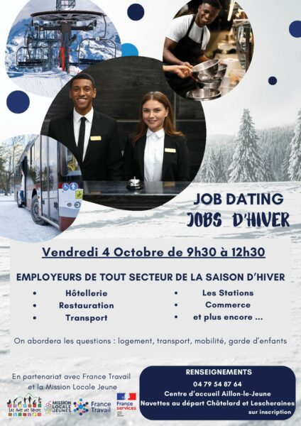 « Jobs dating » Jobs d’hiver